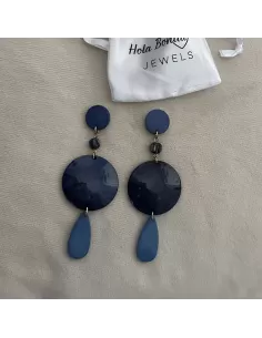 Pendientes Sara azules