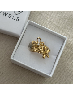 Anillo Margaritas dorada